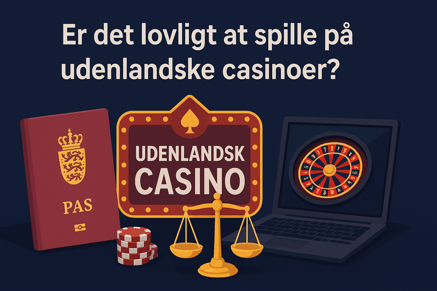 er det lovligt at spille på udenlandske casinoer?
